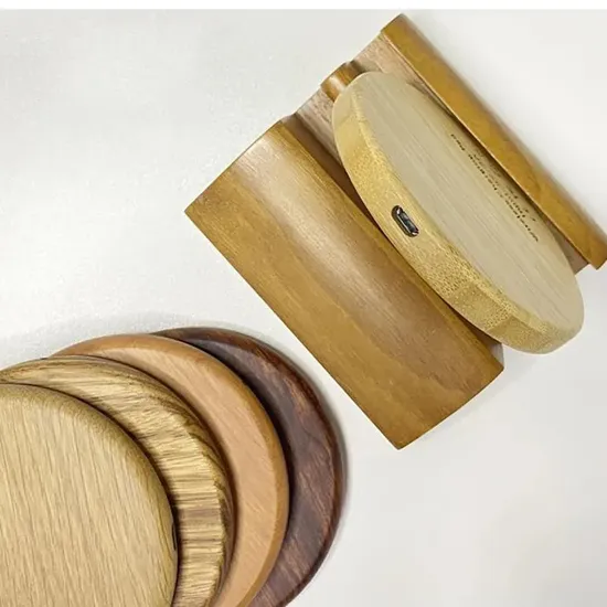 15W Wooden Qi Wireless Charger