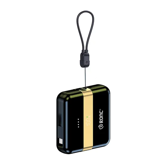 Mini External Battery 10000mAh Portable Super Fast Charger Powerbank with Digital Display