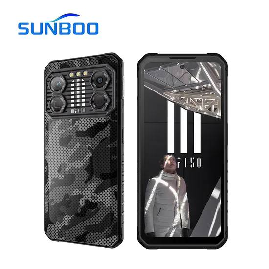 6.8 Inch 4G Rugged Phone Fingerprint Night Vision Battery 10000mAh NFC IP68 Waterproof Industrial Mobile Phone
