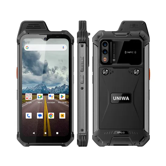UNIWA W999 6.3 Inch 4G LTE Global Version Mobile Phone 8+128GB IP68 Waterproof NFC Smartphone Cell Phone