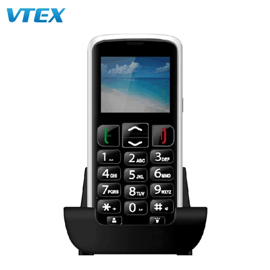 2.0inch Original Unlocked New Mobile Phones Human Voice Big Fonts Physical Buttons Bar Sos Senior Phone