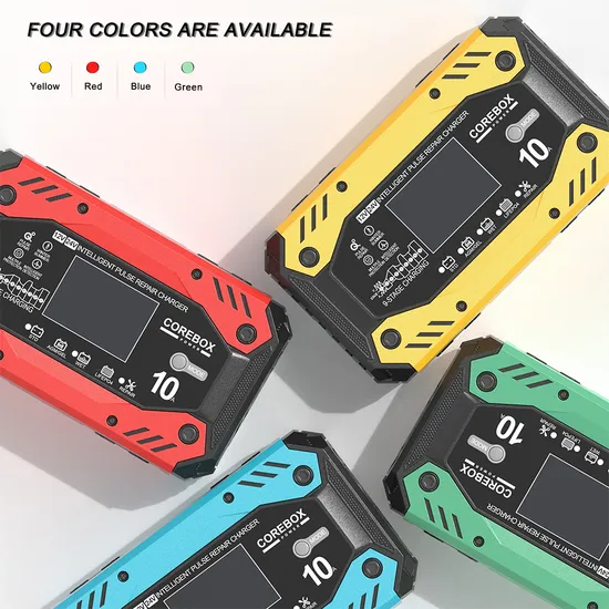 Efficient 12V 10A Smart AGM Battery Charger for Quick Charging