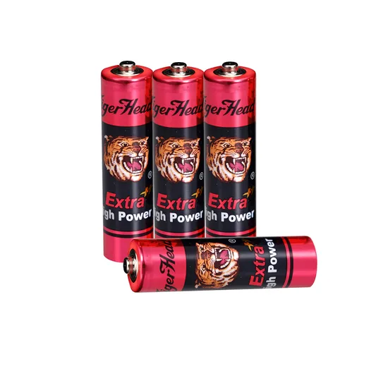 Tiger Head 1.5V R06 Um3 Carbon Zinc Heavy Duty PVC AAA Battery