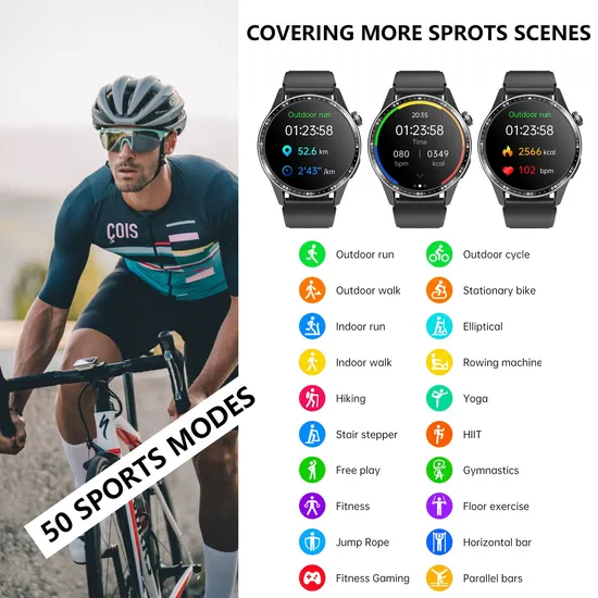 2025 Smartwatch Wholesale Smart Sports Heart Rate Wrist Fashion Phone Digital Smart Watch