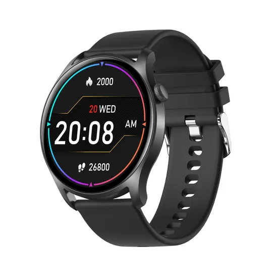 Sleek Smartwatch with Multi-Sport Tracking and Waterproof Design