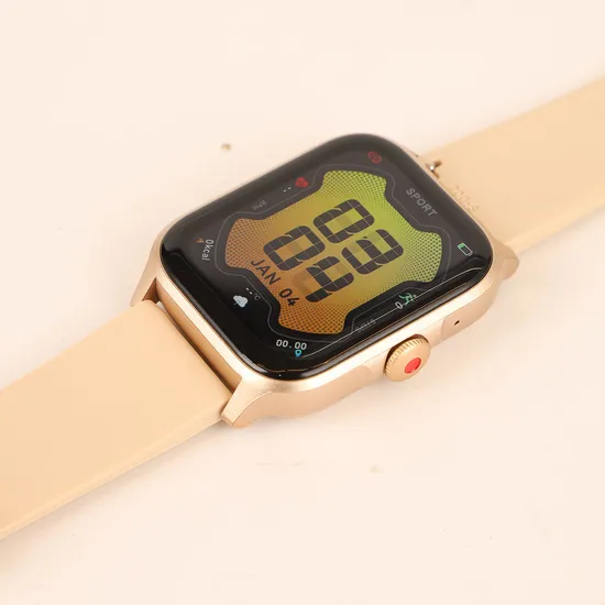 Aluminium Alloy Acceleration of Gravity Chip New Eublood Oxygen Bluetooth Smart Watch with Display