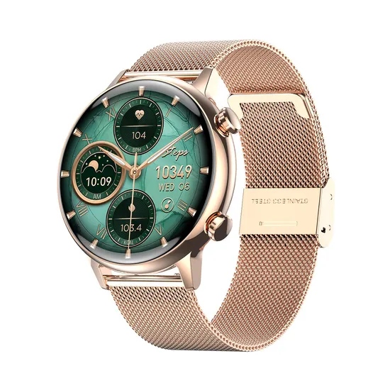 Fashion Accessories Smartwatch with Heart Rate, Sleep Monitoring, Blood Oxygen.