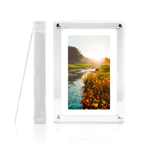Acrylic Play Music Videos Digital Photo Frame