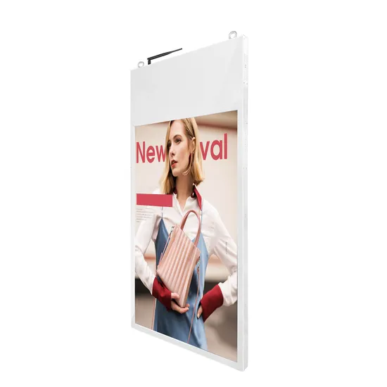 New Design Dual Screen Hanging Display for Commercial Use Display