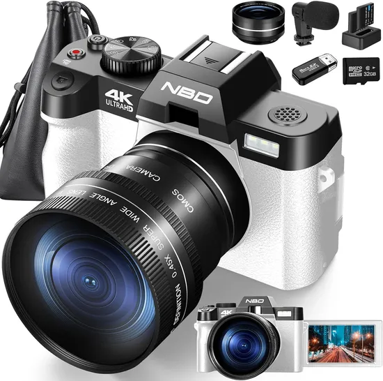 DSLR 4K 48MP Vintage Compact Travel Autofocus Manufacturer Mirrorless Digital Cameras