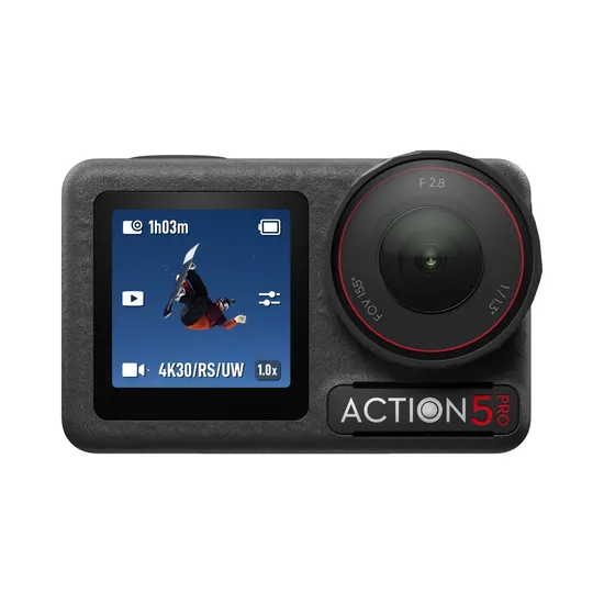 Dual OLED Touchscreen 4K Sports Camera for Adventure Filming