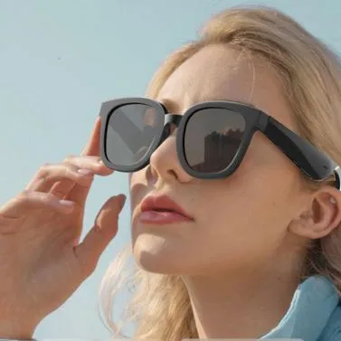 Online Affordable Consumer Casual Bone Conduction Digital Smart Running Sun Glasses for Reading