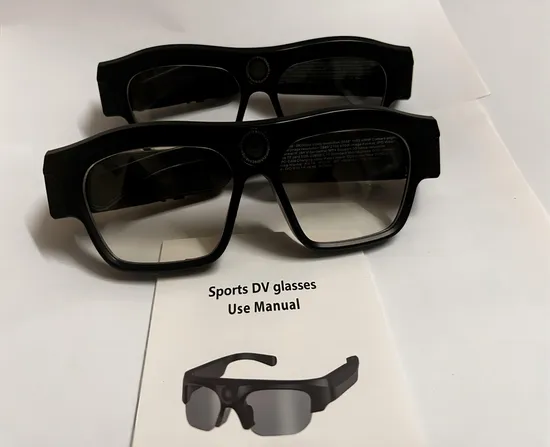Fashion Air Conduction Glasses 4K Photo Video Camera Eyeglass Recorder