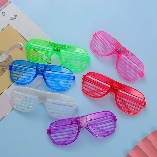 Joy Festive Neon LED Luminous Glasses for Dancing Party Wedding