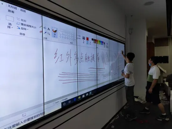 32/43/49/65 Inch Cheap IR Touch Panel Manufacturers Infrared Touch Screen Panel for Interactive System