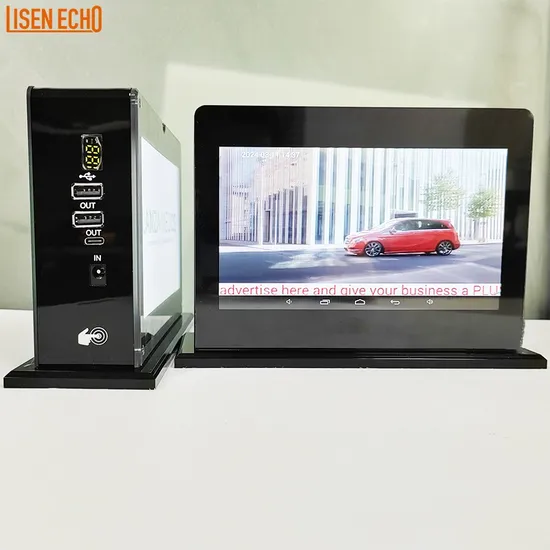 Digital Signage Android WiFi Restaurant Media Advertising Player with Fast Charger
