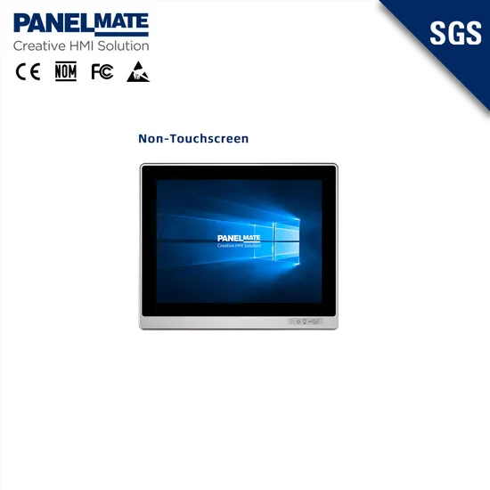 10.4 Inch Embedded IP65 Waterproof Non-Touch Screen Industrial LCD Monitor Display USB VGA Industrial Monitor