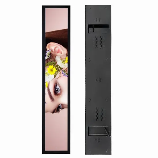 Ultra Wide LCD Screen Signage Advertising Stretched Bar Display