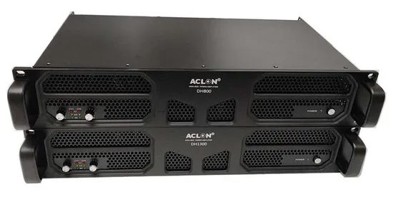 2000W Class H 2 Channel Professional Audio System 2 U Subwoofer Power Amplifier