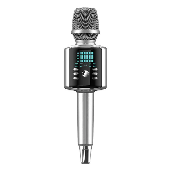 HiFi Sound Professional Wireless Bluetooth Portable Handheld Karaoke Microphone for Home and Party