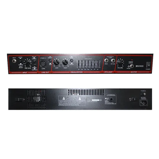 BS-2500 15inch 200W Guitar Bass Sound Amplifier Combo Amplifier Cabinet
