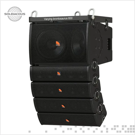 Professional Big Power Active 12inch*2 Subwoofer System Passive Speaker System Line Array