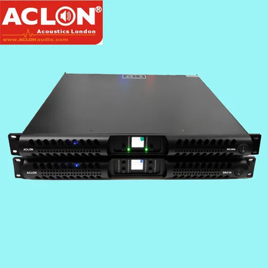Two Channel Class D Digital PRO Audio LCD Display Power Amplifier (DK3000)