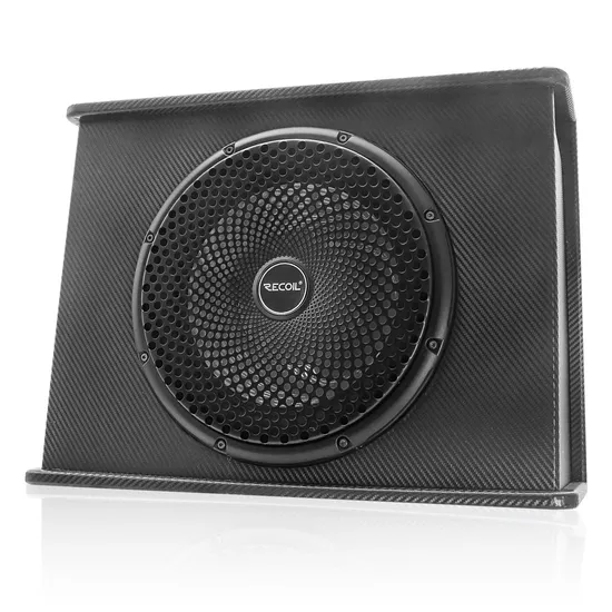 Edge Sws12 10inch 600W Slim Active Ported Subwoofer Enclosure with Installation Wiring Kits