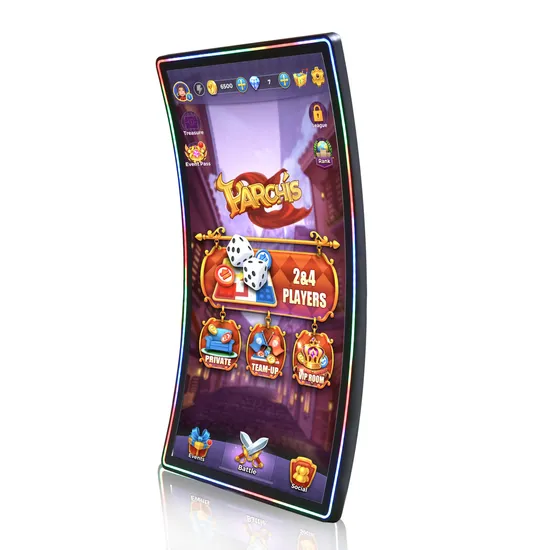 32 Inch 43 Inch 55 Inch Wide Screen Curved Touch Monitor for Casino Slot Machine, Advertising Signage, Kiosk