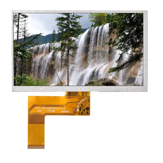 7.0 Inch TFT LCD Display Module RGB 40pin 800X480 Resolution Optional Capacitive Touch Screen