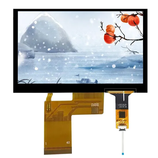 High-Quality 4.3" IPS Touch Panel LCD for Seamless User Interaction