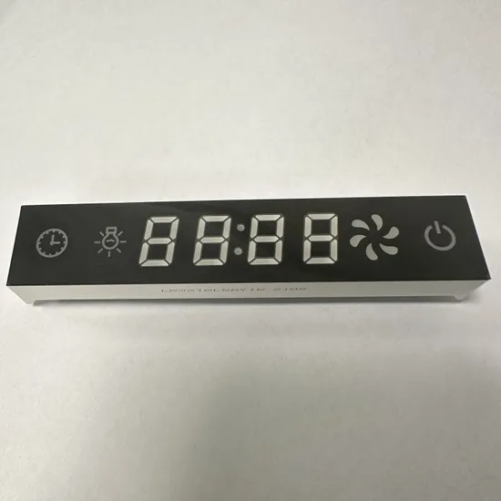 Customized Blue/ Red/Yellow 7 Segment LED Display Module for Kitchen Hood Control