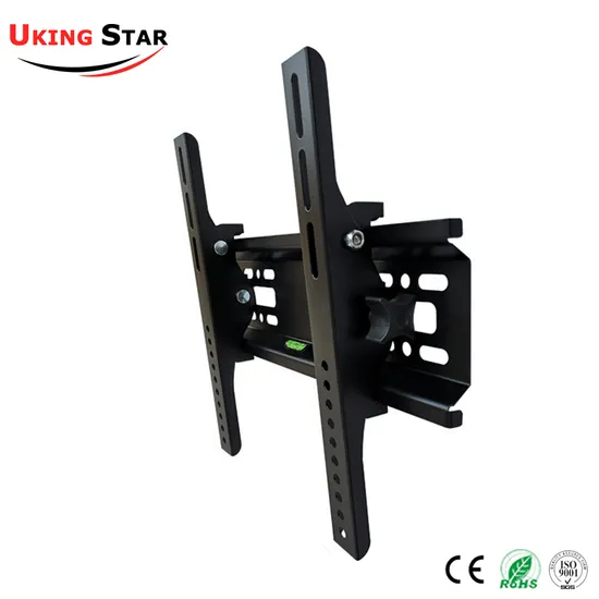 Uking Star Ultra Slim Stable Flat Screen 15"~42" TV Mount Tilt TV Stand
