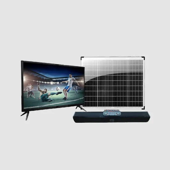 Solar DC Powered Television with Built-in Battery 32-Inch Screen Smart LED LCD TV to South Africa