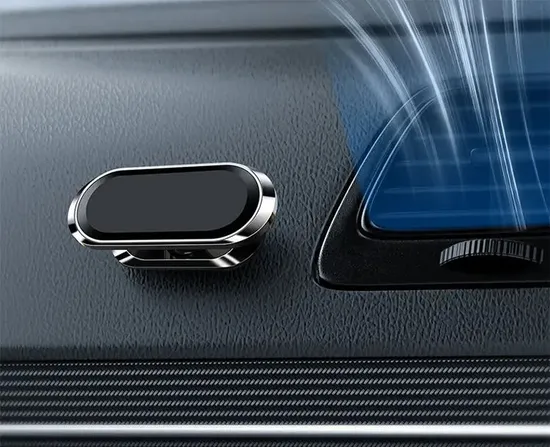 ODM 360 Degrees Rotation Universal Zinc Alloy Magnetic Cell Phone Holder for Car