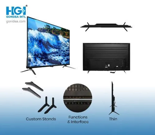 50 Inch Home Flat Screen Television Android Smart LED TV Hgt-50