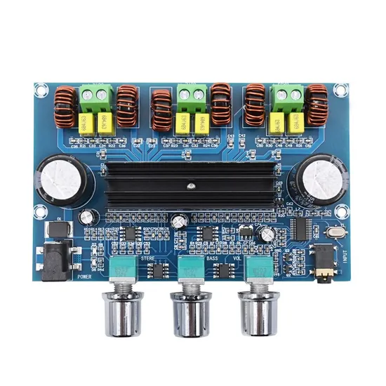 Tpa3116 Bluetooth 5.0 Digital Power Amplifier Board 2.1 Channel High Power DIY