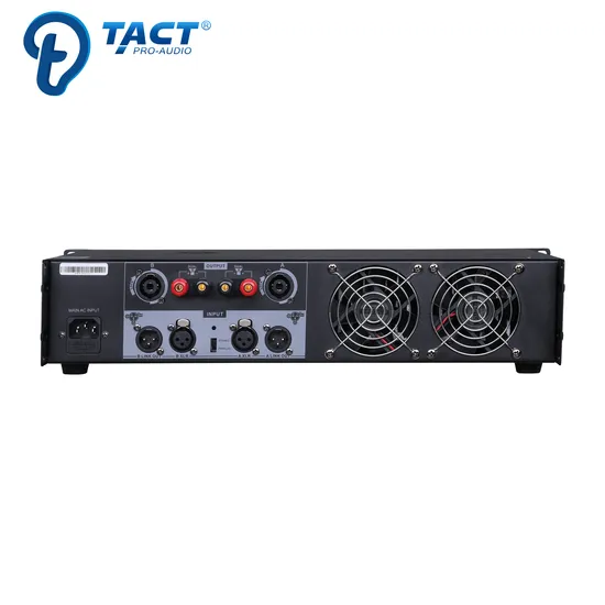 Ta800 Professional Audio Power Amplifiers, High Power 1500W Sound Amplifier DJ Stereo Amplifier