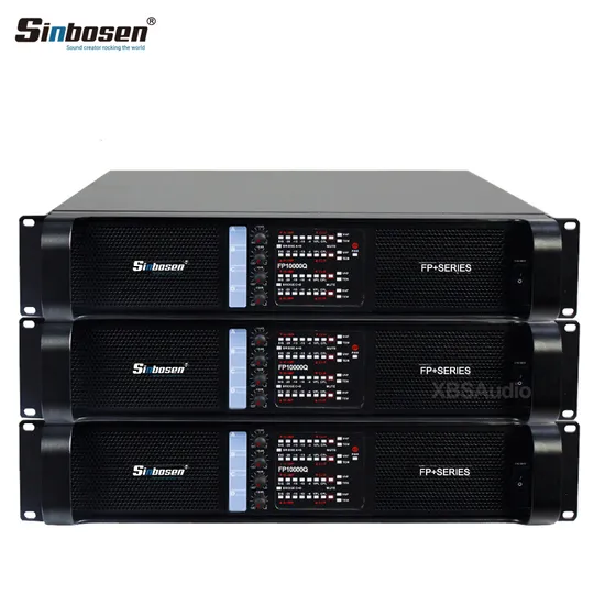 Professional Audio Fp10000q 4 Channels Powerful Amplifier with High Quality