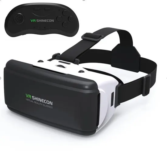 G06 Vr Glasses 3D Glasses Virtual Reality Glasses Vr Headset Box for Google Cardboard Smartp