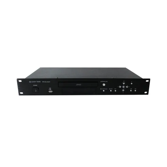Home DVD Player Universal Hi-End Digital Stereo Disc Player with USB and Wireless IR Remote Controller