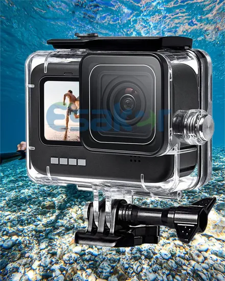 Gopro Hero 12 9 10 Black Diving Protective Housing Waterproof Case Accessories Underwater Shooting for Camera