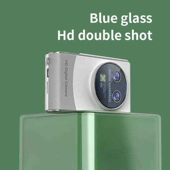 Classic Portable 2.4inch CCD Camera Dual Lens 1080P HD Video Recorder Kids Mini Digital Cameras for Photography