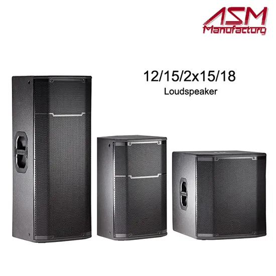 12" /15" Wooden Speaker Cabinet/ Box for Car Audio Speaker