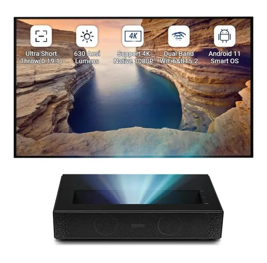 Ultimate Home Theater Laser TV Projector for Stunning Visuals