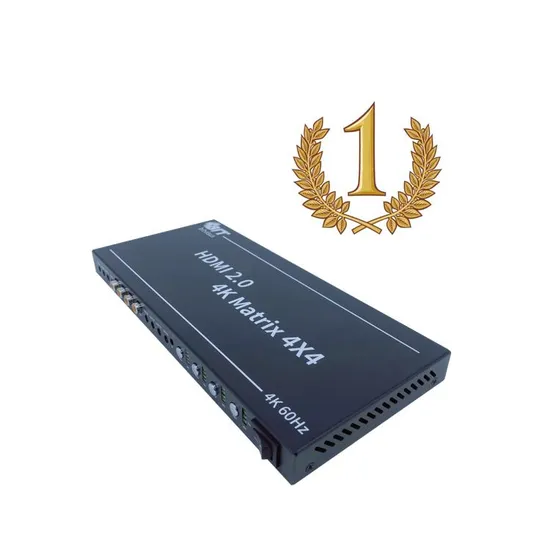 Bitvisus Support Consumer Electronics 4X4 HDMI Matrix Switch 4*4 Input HDMI Matrix