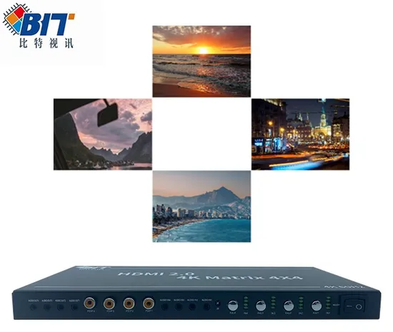 Customer Favorite Stable Quality 4X4 3X2 HDMI Matrix Support Video Wall Controller