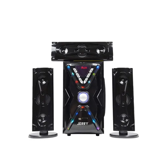 Worldwide Portable Wooden Active Home Theater Party System 3.1 Sound Bar Speaker