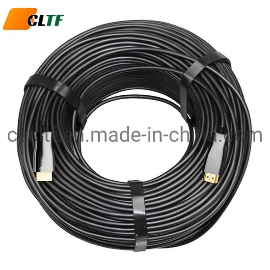 4K 8K 5m-50m 60Hz 18gbps 48gmps Aoc Fiber Optic HDMI 2.0 2.1 3D 7080p Male to Male Extension Cable Ultra HD Strong High Speed Active Optical Cable Wire