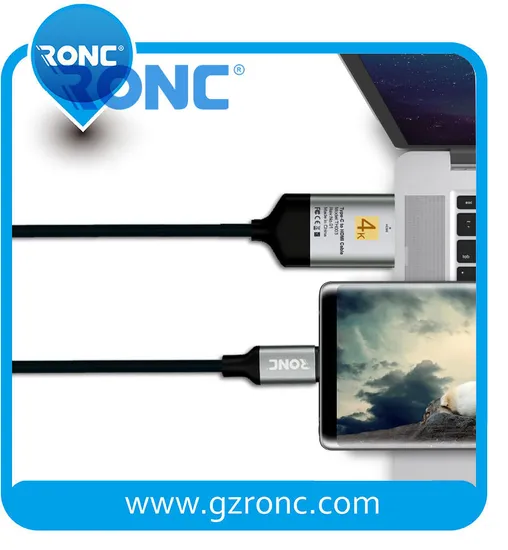 High Quality 4K USB Type C to HDMI Cable with Power Charging